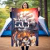 Till Lindemann, lead singer of the German heavy metal rock band Rammstein, blanket for warmth, home decoration for siesta, flannel blanket Y5