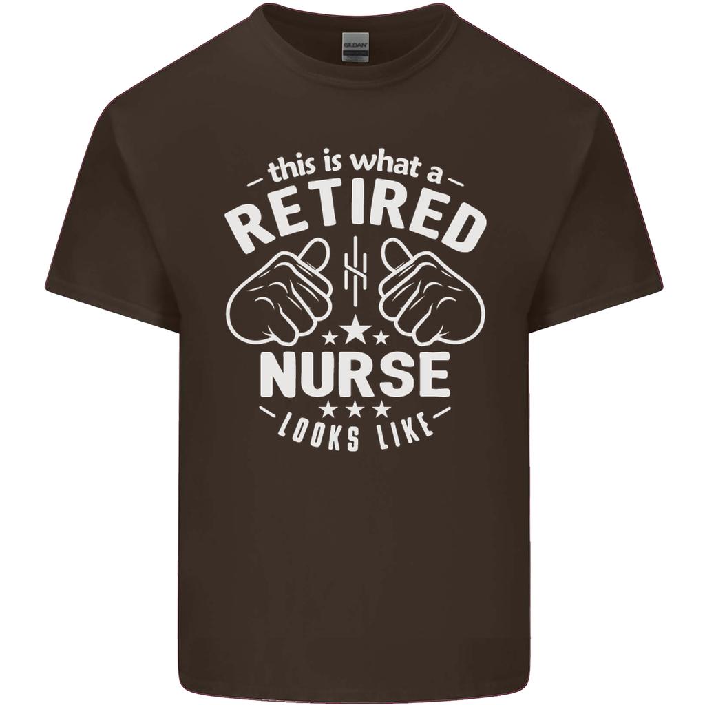 This Is What a Retired Nurse Looks Like Unisexs Light Cotton TShirt