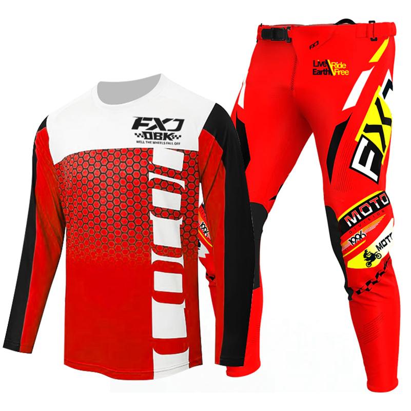 Motocross-Ausrüstungsset für Kinder 4 5 6 7 8 9 10 11 12 13 Jahre Jugend Kind Motorrad Junge Mädchen Jersey Hose Kits Rennanzug Offroad Enduro MX MTB