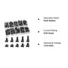 200Pcs 6x6 mm Tactile Push Button 4 pin Pushbutton Switches  Breadboard Arduino PCB