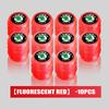 For Skoda Car Tire Valve Cap Luminous Valve Core Cover Kamiq Karoq Octavia 2 3 Rapid Scala Kami Fabia VII VRS Xknp33
