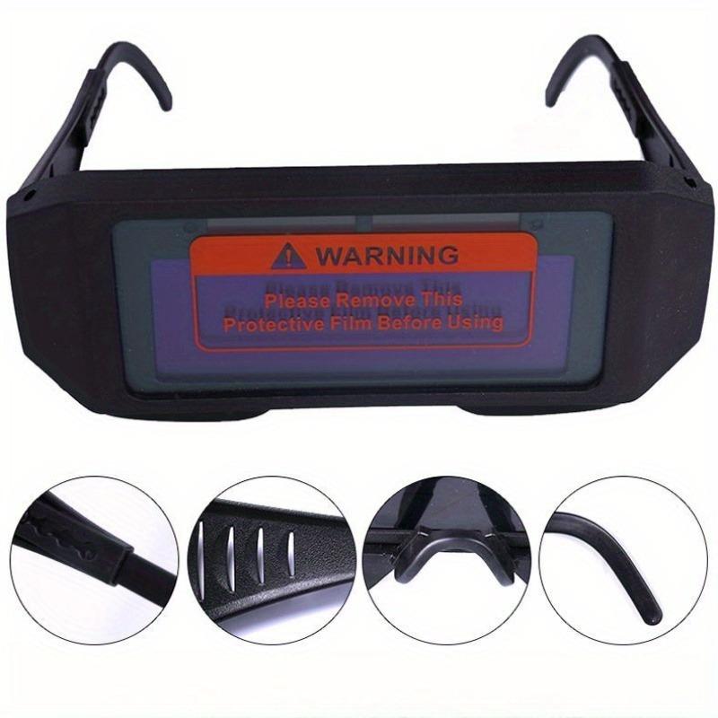 

Автоматически затемняющиеся сварочные очки с функцией изменения освещенности, автоматически затемняющиеся защитные очки для защиты глаз от попадания света, сварочные маски, аксессуары для очков чёрный