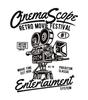 2024 Nowa modna koszulka unisex Cinema Scope, Movie, Camera, Style Adult Unisex & Female T-shirt Unisex