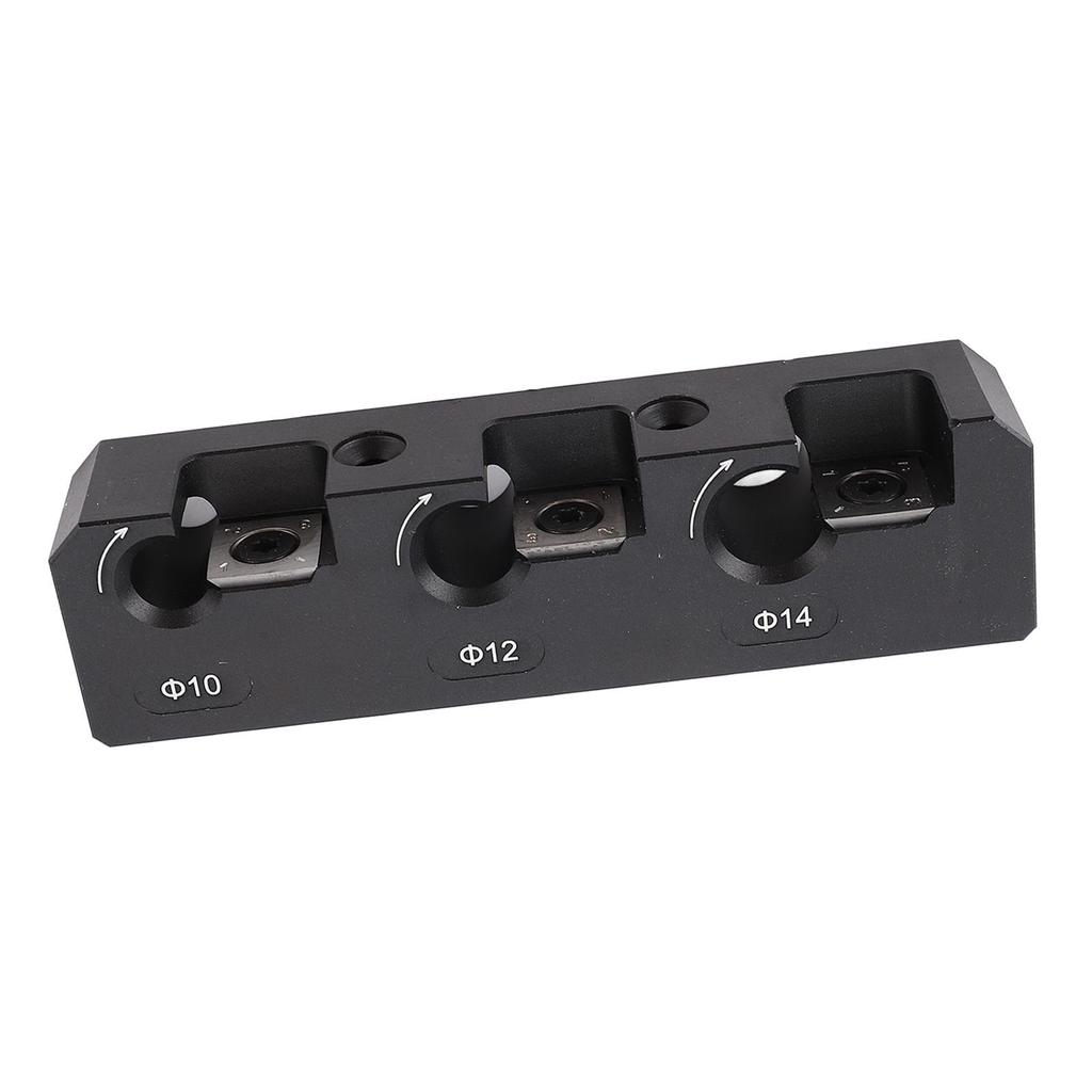 Dowel Maker Jig Kit 10 12 14mm Aluminum Alloy Doweling Jig Dowel Cutter for Woodworking Projects