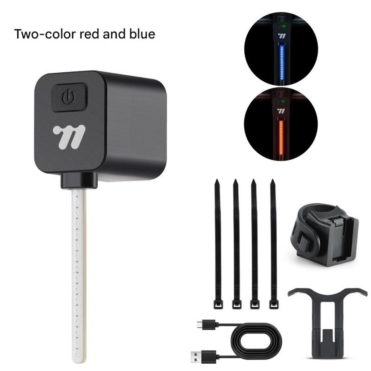 

WEST BIKING pilot riding taillight plug-in bicycle taillight mountain road bike riding water light