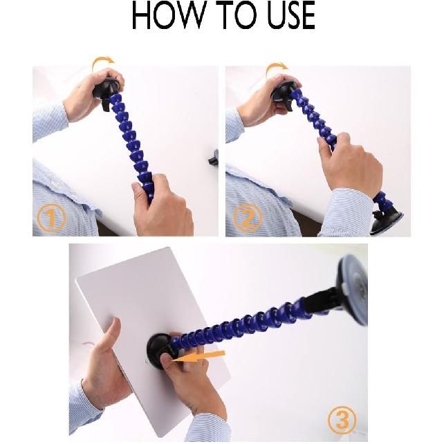 WHDZ Paintless Dent Repair Tool Line Board Reflector Board with Adjustable Holder - Automotive Paintless Dent Repair Tools (Not LED)