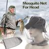 Outdoor Mosquito HeadFace Head Protector Mesh With Storage Bags Mesh Nets Gardening Insect-Proof Hat For Hiking Camping Fishing