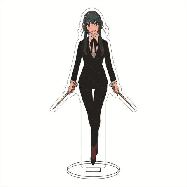 SPY X FAMILY Anime Character Standing Kawaii Anya Yor Loid Action Figures Acrylic Stand Model Toy Desk Decoration Fans Gifts