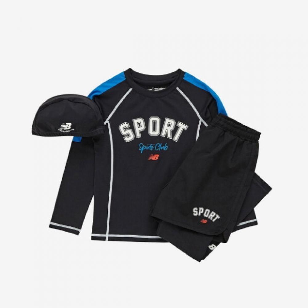 

New Balance Kids Rash Guard Nqj Nk9re2102b 19 Essential RashGuard Sporty 130