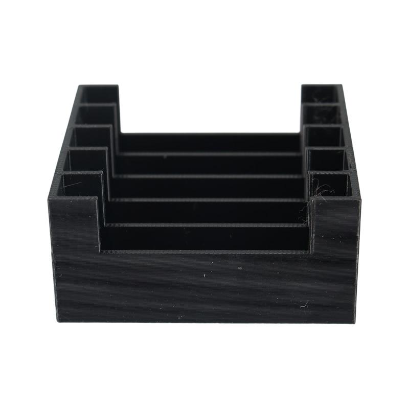 1Pc Black 3.5-Inch Mechanical Hard Drive Storage Box Hard Disk Rack Multifunctional Home Computer Hard Disk Storage Box