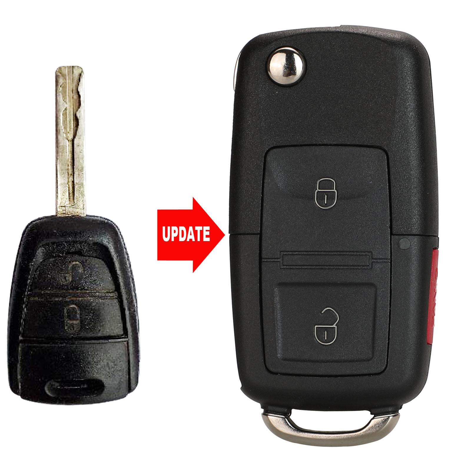 jingyuqin 2 Buttons Remote Control Car Key For Kia Ceed Key With Electronics 433 MHZ Uncut Blade Car Keys 1ps