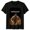 Sobrevivir (1983) Camiseta Inspirada en Póster de Película Retro Años 80