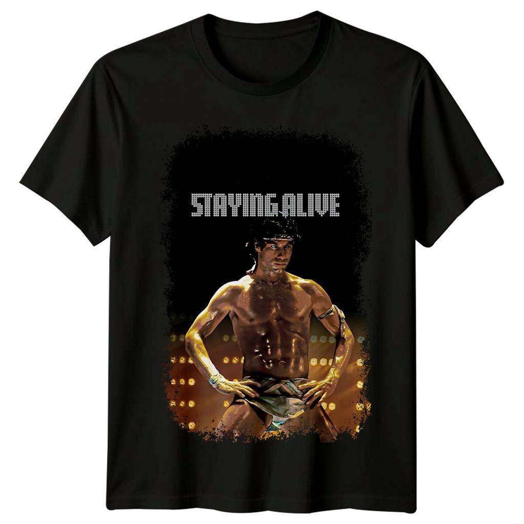 Sobrevivir (1983) Camiseta Inspirada en Póster de Película Retro Años 80