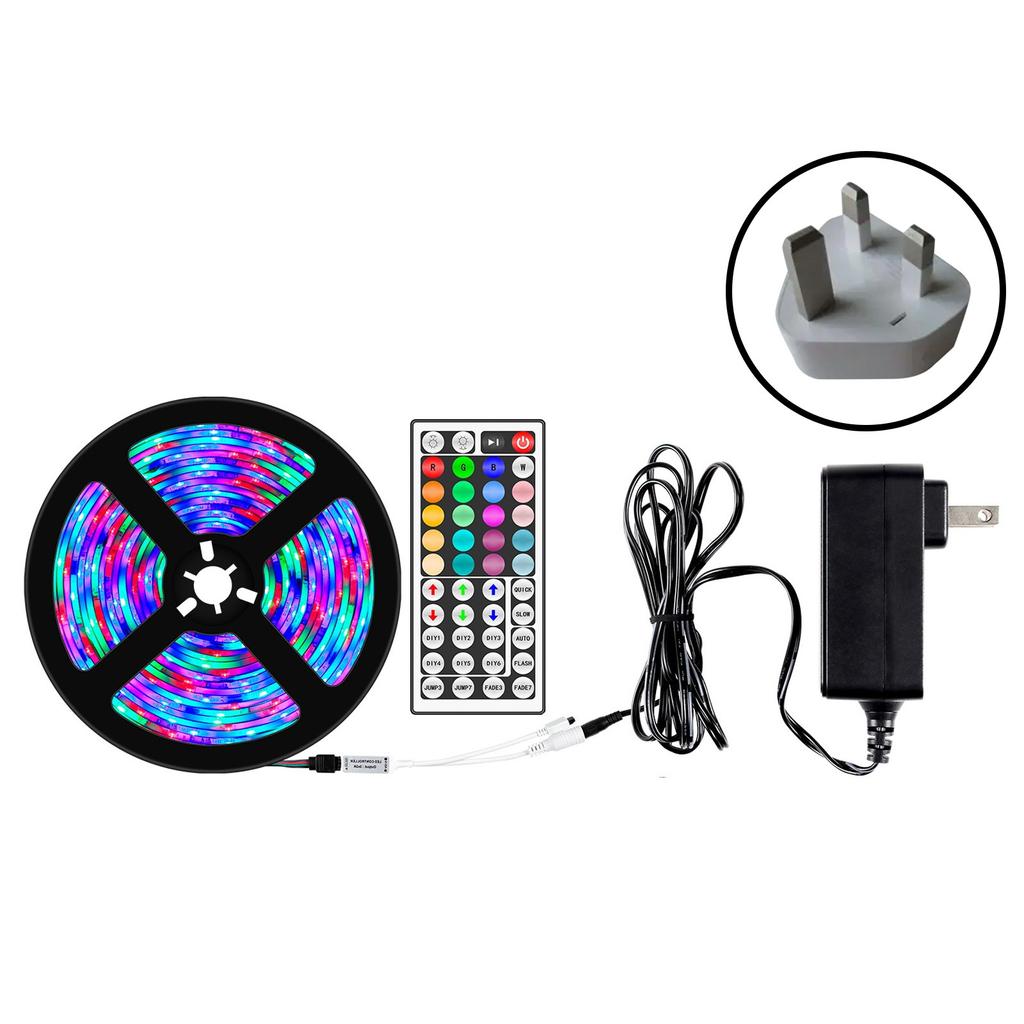 Led Strip Lights 2835RGB Color Changing Lights Strip For Home Decoration 5M