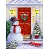 5D DIY Diamond Painting Snow Scene Diamond Embroidery Snowman Cross Stitch Full Round Drill Home Decor Manual Crafts Gift