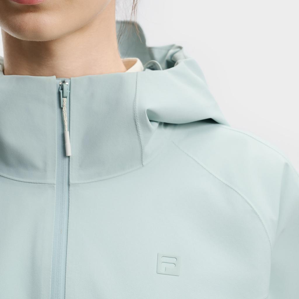 Fila X BBC EARTH Athletics Explore Minimalist Hoodie Jacket Women Jackets Mysterious-Blue A11W437702FLB