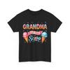 Grandma of The Scoop Ice Cream Gender Reveal Baby Shower T-Shirt