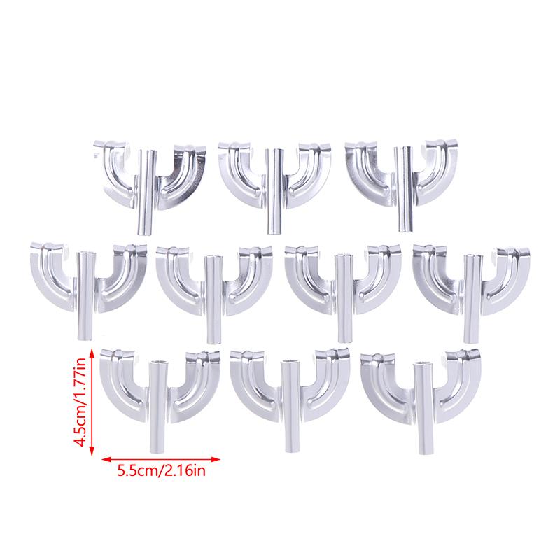 10Pcs Drum Claw Hook Professional Wear Resistant Hardware Bass Drum Set Drum Claw Hook Musical Instrument Accessories as the picture