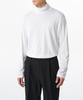 Cr Turtleneck Long Sleeve T-Shirt [White]