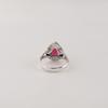 Pink Rubellite Gemstone 925 Sterling Silver Handcrafted Women Ring Birthday Gift RR-85-10