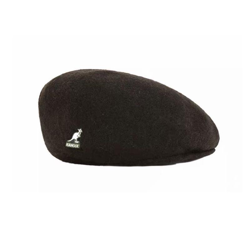 Kangol Woll-Barett Hut Modischer Trendiger Stil mit Kurzer Krempe für Alle Jahreszeiten