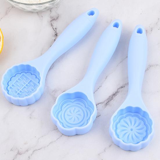 5 Stück Mond Schöne Kuchenformen Textur Antihaft Leicht Wiederverwendbar Mehrzweck Mondkuchenformen