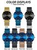 CRRJU 2161 Men's Starry Sky Fashion Watch - Simple Business Design