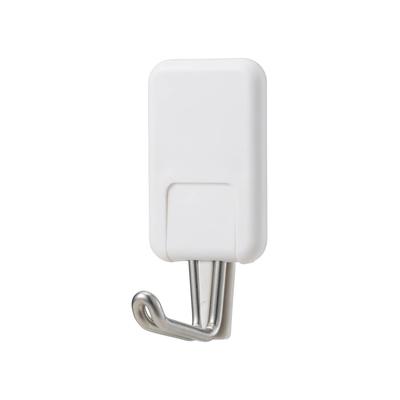 RECK Strong Neodymium Magnet Hook Large 1 Piece White