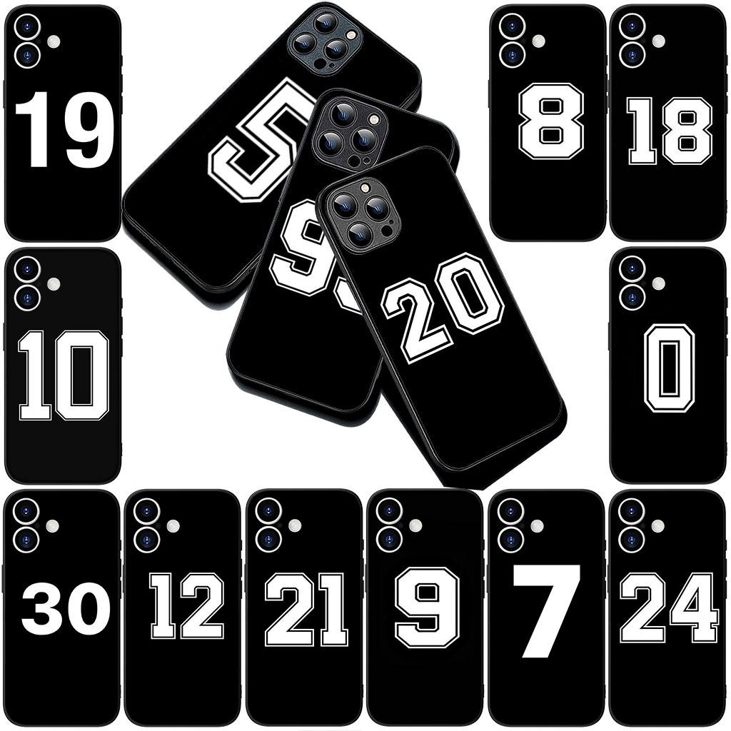 Lucky Number Football Basketball No 23 24 7 5 Cover for Samsung Galaxy S25 S24 S23 FE Ultra Plus S7 Edge S25+ S23+ A56 5G Case