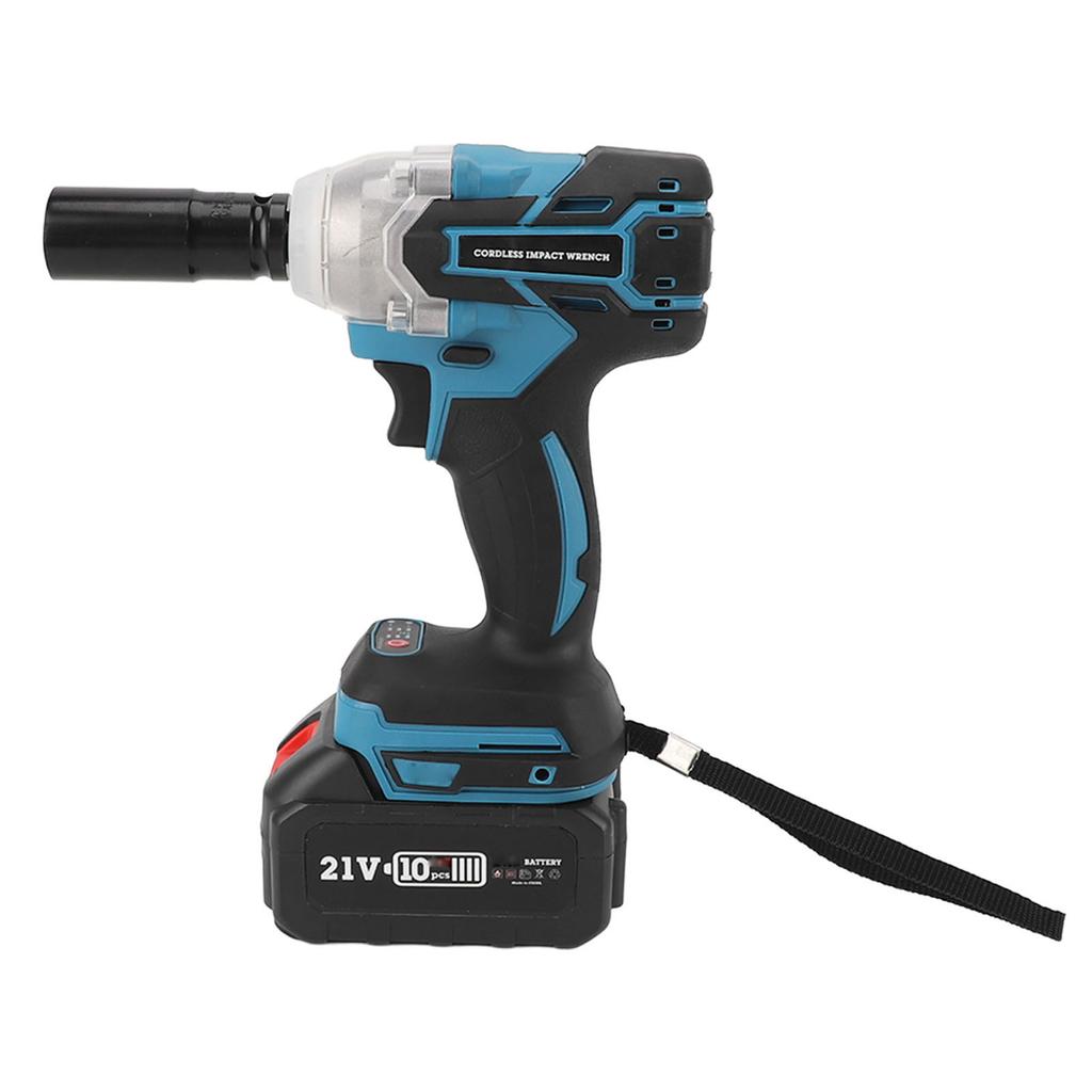 Brushless Power Impact Gun 300W High Torsion Lithium Battery Rechargeable Electric Impact Driver