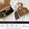 Trendy Retro Women's Single-Shoulder Chain Bag with Lock Buckle