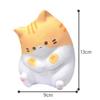 Agaplus Fluffy Marshmallow Cat Mackerel Squishy Toys, 2-Pack