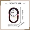 Wall Clock Acrylic Adorable Mute Modern Easy to Install Creative Decorative for Home Kitchen Bedroom