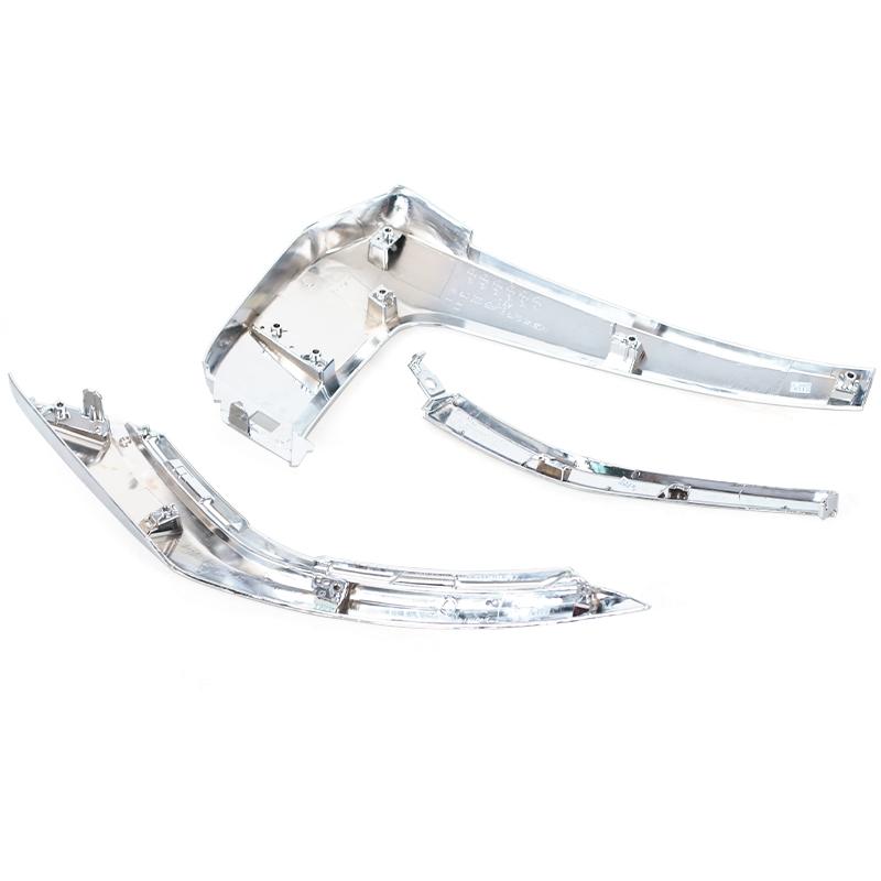 For Mitsubishi Outlander 2016 2017 2018 2019 2020 2025 Front Bumper Fog Light Chrome Molding Strip Car Accessories