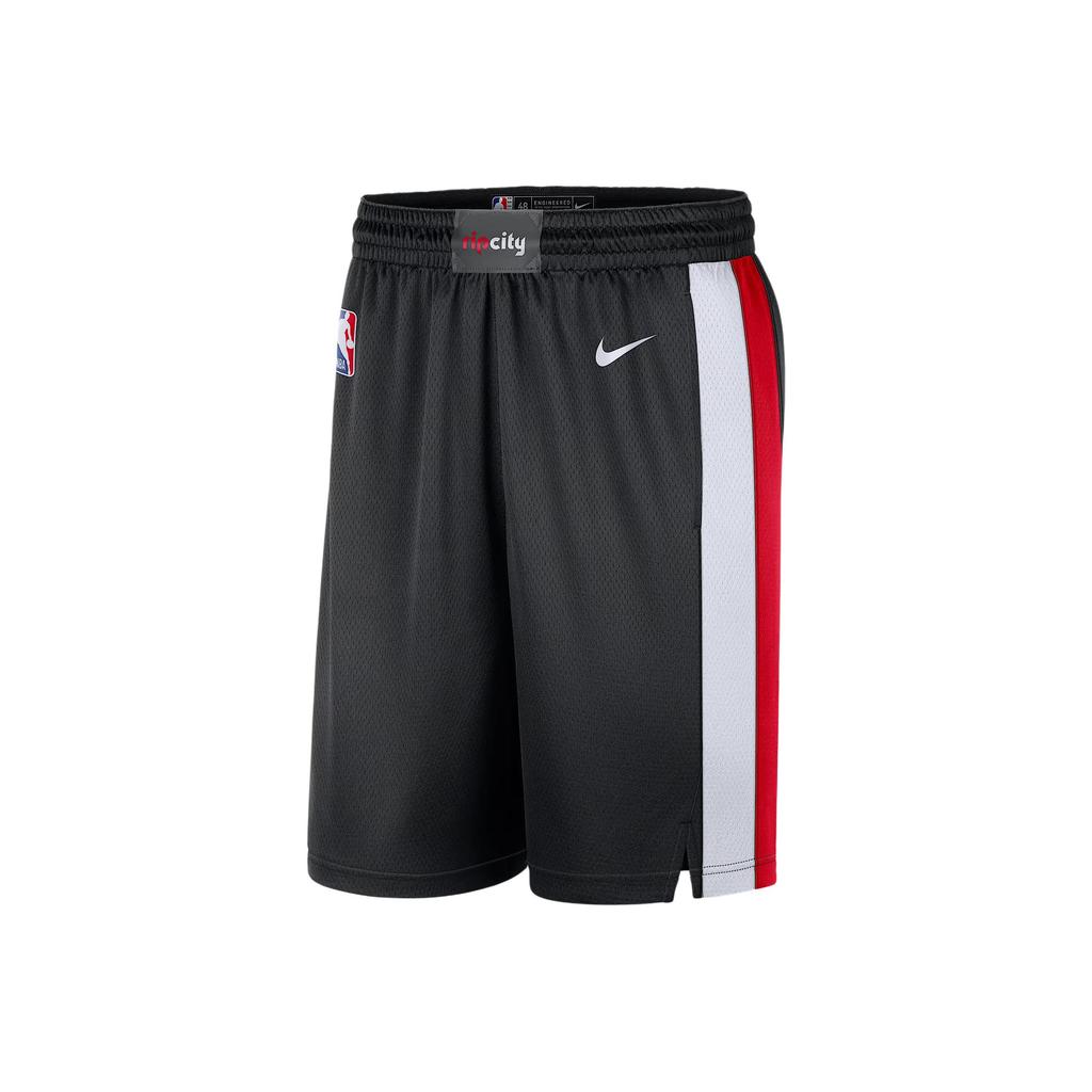 Nike Dri-Fit NBA Portland Trail Blazers Color Block Logo Basketball Shorts Men Shorts HV6678-010