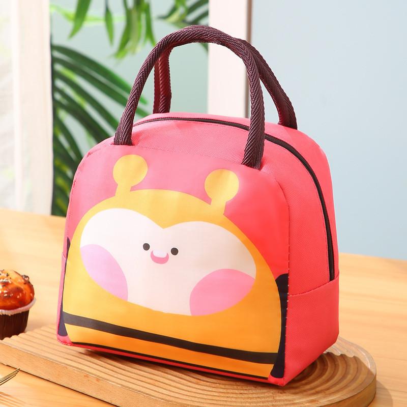 

Изоляционная термосумка Мультяшная Студенческая Портативная Большая Вместимость Подарок Утолщенная оранжевый