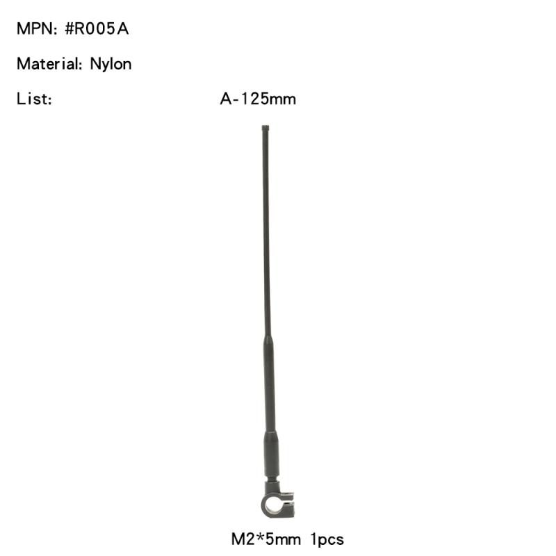 Simulated Antenna Aerial Decoration Signal Pole for 1/12 1/18 1/10 1/8 RC Car Crawler TRX4m MN168 MN-222 MN82 Mn99s UDR