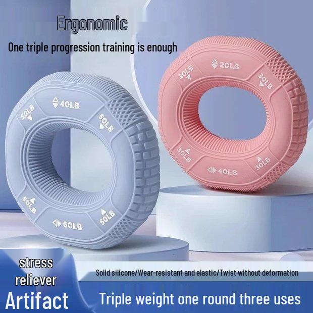 Specjalny dla nowicjuszy: 5 Juanów Rabatu - Silikonowy Pierścień Chwytny do Treningu Siły Ramion i Dłoni