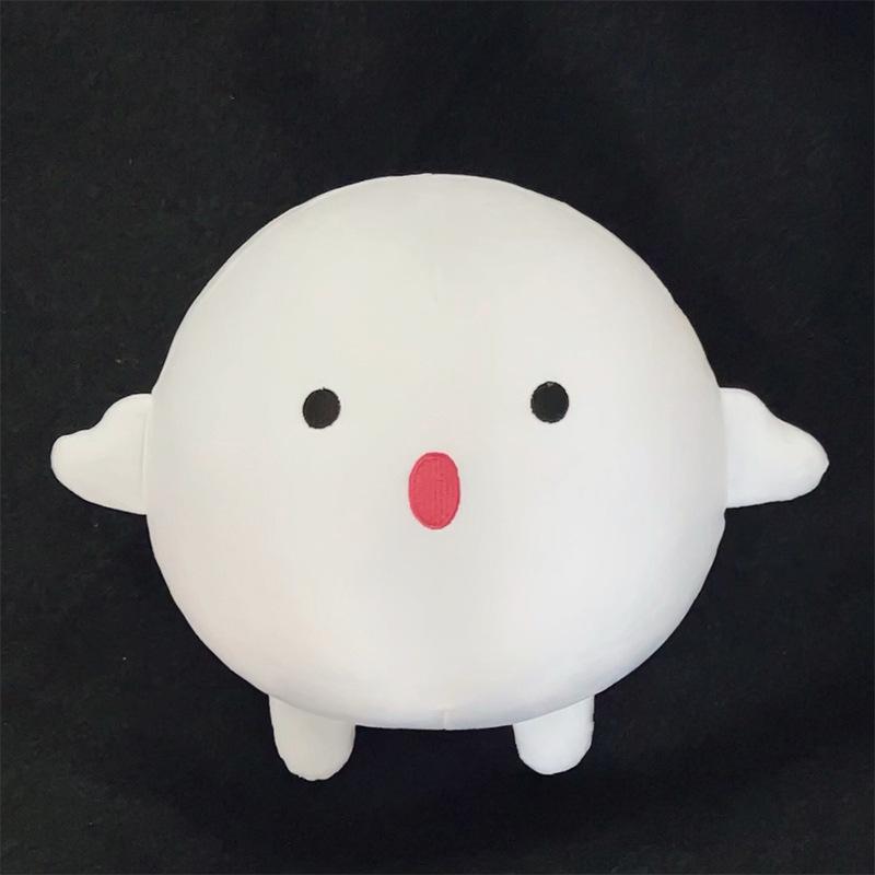 5 Styles Soft Warawara Plush Toys Anime Smile Expression Plush Toys Laugh Smile How Do You Live Stuffed Animal Plaything warm Gifts