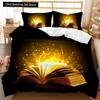 Book Duvet Cover Set Sheet Music Beating Notes Music Twin Polyester Bedding Set Pillowcase Kids Boys Girl Double Queen King Size
