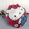 1pc Hello Kitty Automatic Opening/Closing Umbrella with Convenient Three-Fold Design, 8-Bone Iron Frame, Outdoor Use, Perfect Gift for Fans, Travelers