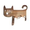 Self-Adhesive Metal Cat Shaped Hook Cartoon Storage Hook Cute Keys Towel Hanger  for Home