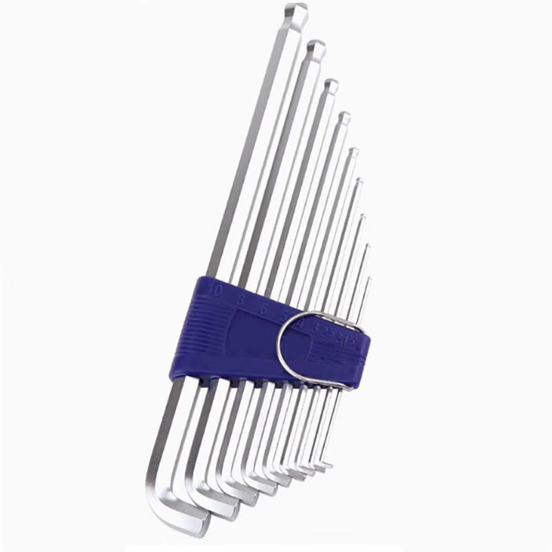Qi Dongsheng 9-Piece Metric Hex Key Wrench Set