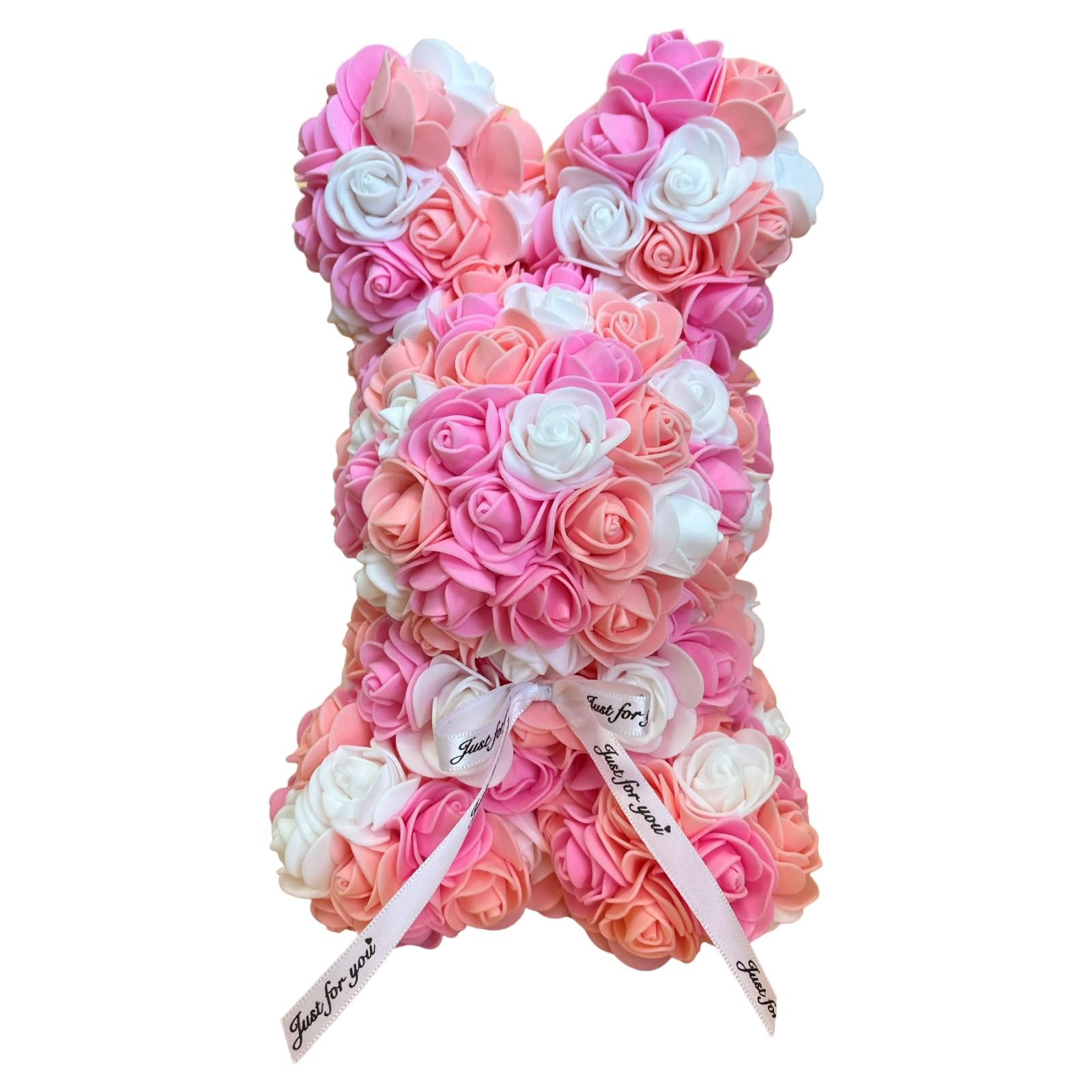 

Роза Кролик Маленький Розовый Микс Подарок 804519 Q-FLA