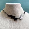 Vampire Bat Wing Gothic Necklace