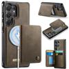CaseMe Me80 Magnetic RFID Wallet Phone Case For Samsung Galaxy S24 FE 5G, Detachable Multi Card Slot Kickstand Anti-Theft Cover