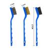 Cleaning 3pcs Engine Brushes Multifunction Metal Cleaner For Car Tools Supplies