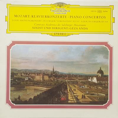 LP Schallplatte WOLFGANG AMADEUS MOZART, GÉZA ANDA  - Klavierkonzert Nr.. 26, K. 537 "Coro 139113 Deutsche Grammo 1966 Deutschland Klassisch Gebraucht