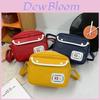 Trendy Kids Shoulder Bag Stylish Nylon Crossbody Bag With Letter Pattern For Boys And Girls