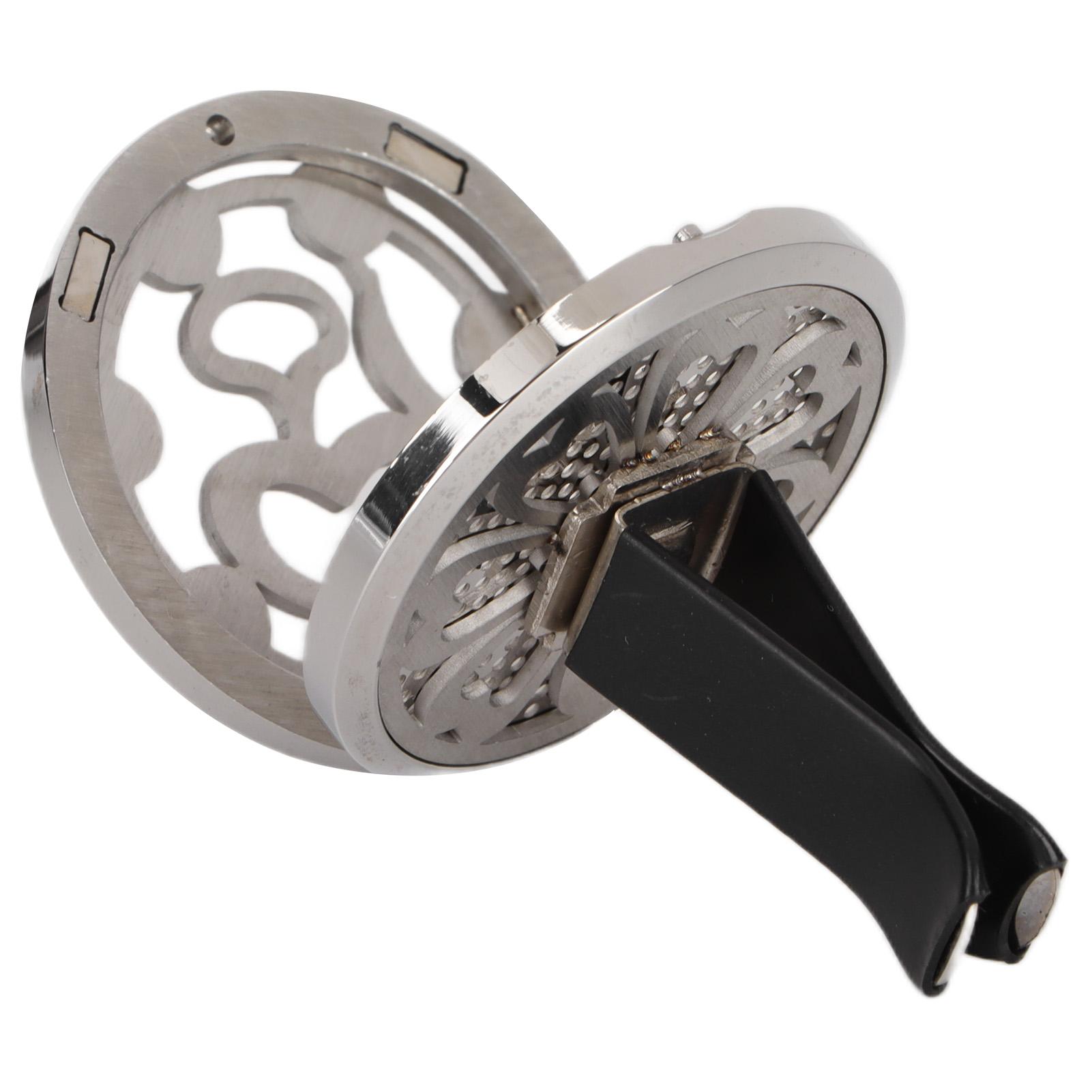 

Автомобильный диффузор, вентиляционный зажим из нержавеющей стали, освежитель воздуха с эфирным маслом, вентиляционный зажим с 4 подушечками для